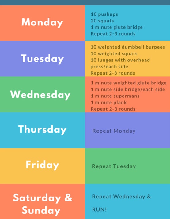 Example Schedule